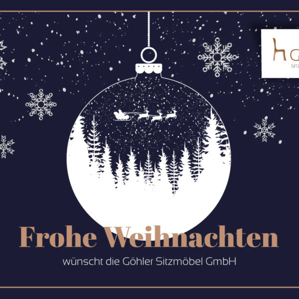 Göhler Sitzmöbel GmbH - Frohe Weihnachten
