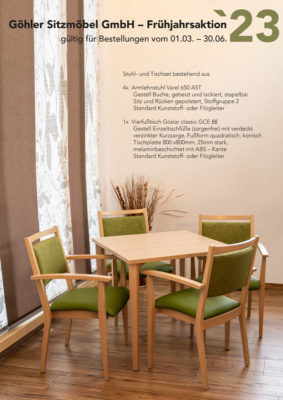 Göhler Sitzmöbel GmbH - Aktuelle Angebote